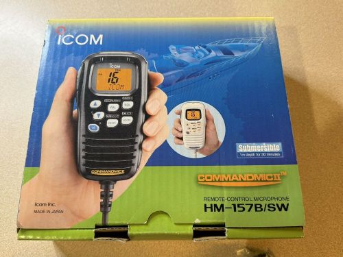 Icom hm-157b commandmic ii second station handset for ic-504/422/604 vhfs*