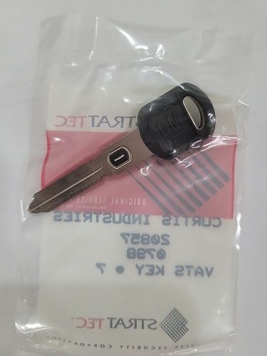 New - oem strattec 20857  vats 7 key blank