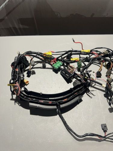 Oem yamaha f225 outboard complete wire harness with sensors ect 69j-82590-40-00