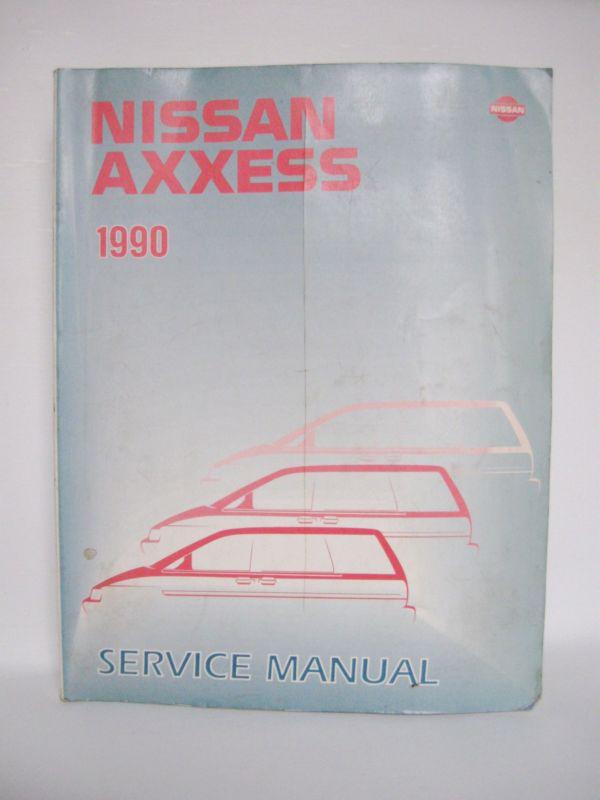 1990 nissan axxess service manual van service repair shop factory oem book