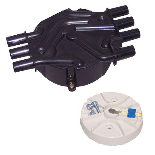 Distributor cap & rotor kit - chevy gmc oldsmobilie isuzu vortec 4.3l v6 d328a