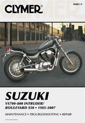 Clymer manual cm481 suzuki vs700-800 intruder/boulevard s50 1985-2007