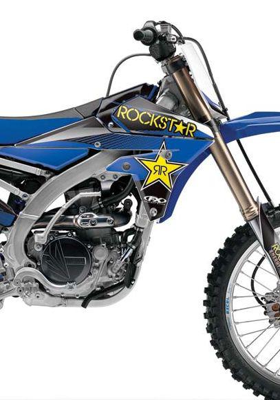 2014 fx rockstar tank/shroud/airbox graphics kit yz250f 10-13