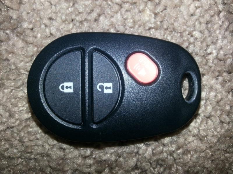 Toyota keyless entry remote fob transmitter gq43vt20t 