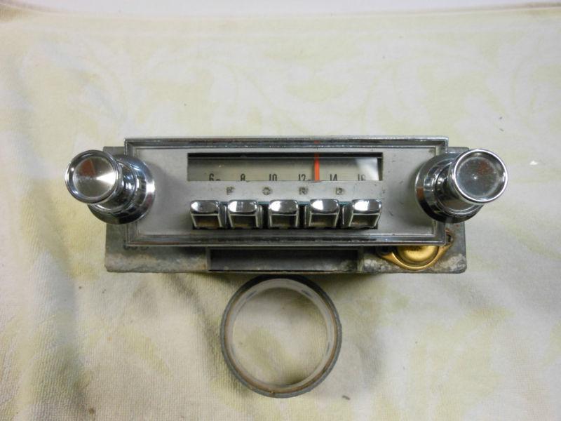 1964 ford am radio 