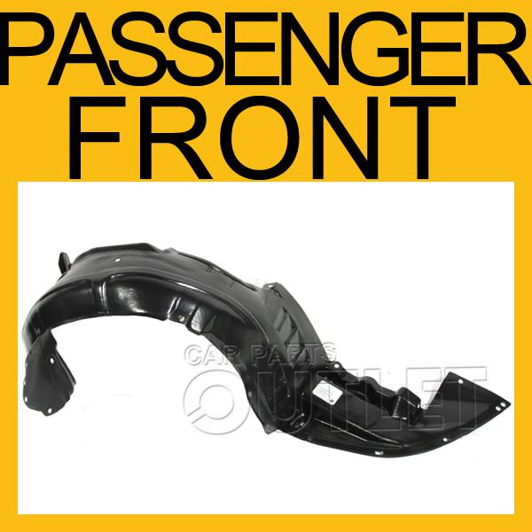 1998 1999 2000-2002 mazda 626 lx front fender liner splash shield plastic 4dr rh