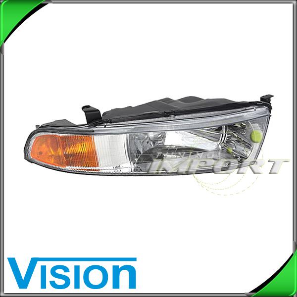 Passenger right side headlight lamp assembly new 1999-2001 mitsubishi galant