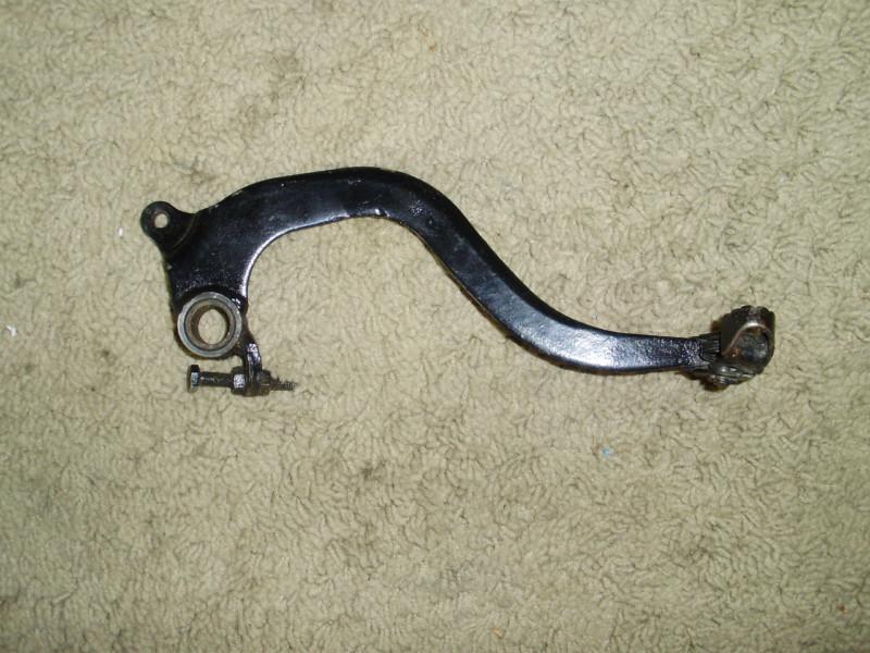 1986 suzuki rm250 rear brake pedal vintage mx ahrma rm250g