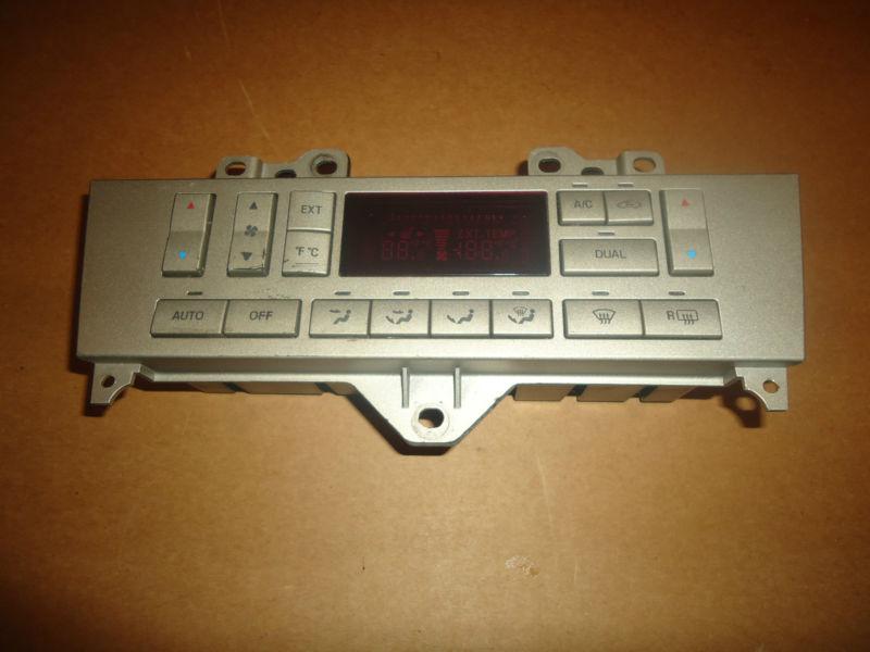 2003-2005 lincoln aviator climate ac heater control oem 2c5h 18c612 ad