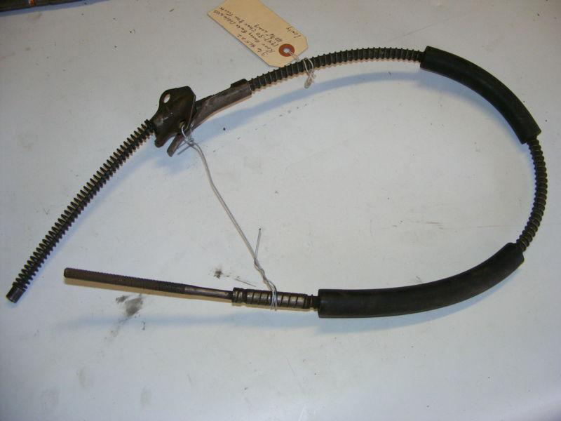 1947 48 49 50 chevrolet 1/2ton pickup rear emergency brake cable nos new 3686522