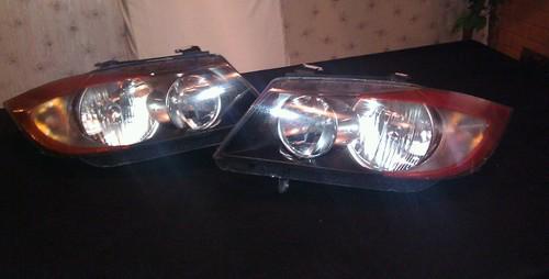 2008 bmw 328i halogen headlights