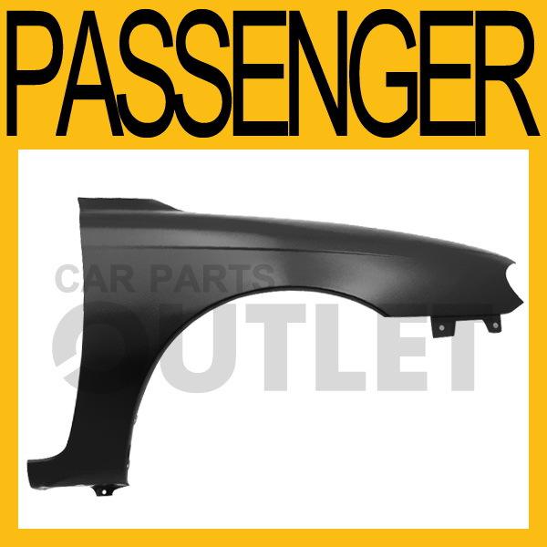 Passenger side primed fender replacement for 02-04 kia spectra gsx 4dr sedan rh