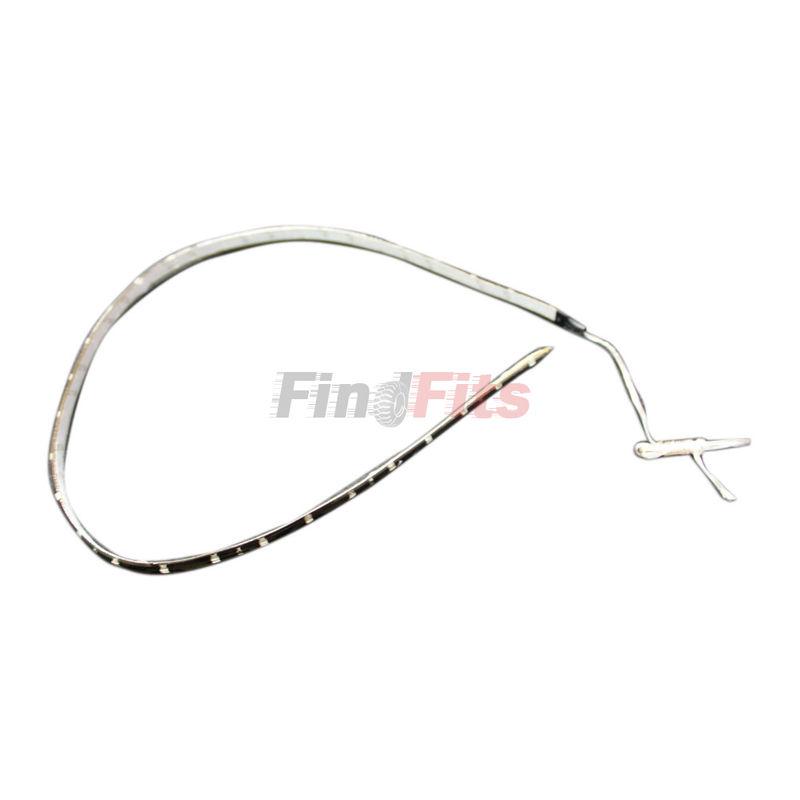 2x 60cm 30 led car red lights flexible strip light