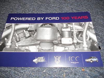 Ford 100th anniversary celebration deluxe brochure book