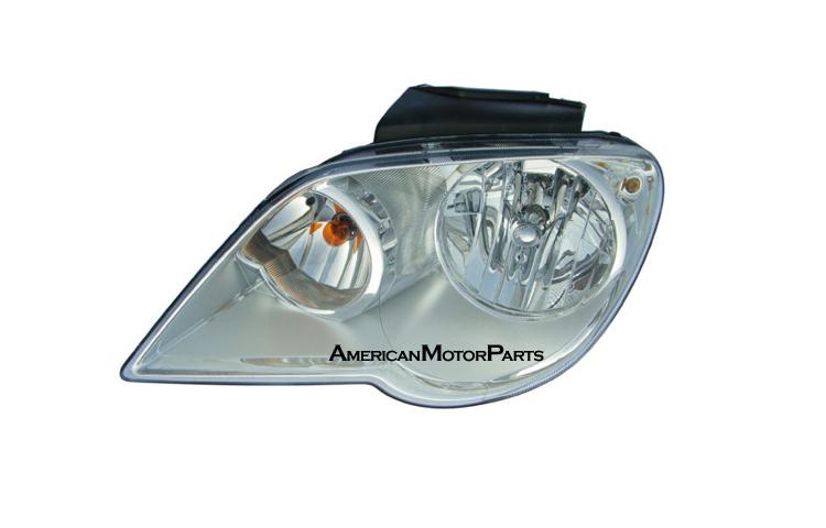 Eagleeye driver & passenger replacement headlight 07-08 chrysler pacifica