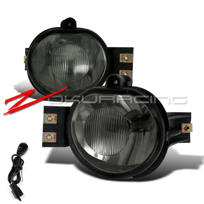 02-06 dodge ram 1500 2500 3500 smoke fog lights+switch