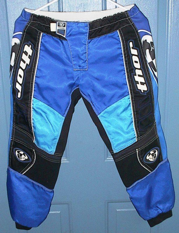 Thor racing phase 2.0 motocross pants youth size 24" waist barely used! look!