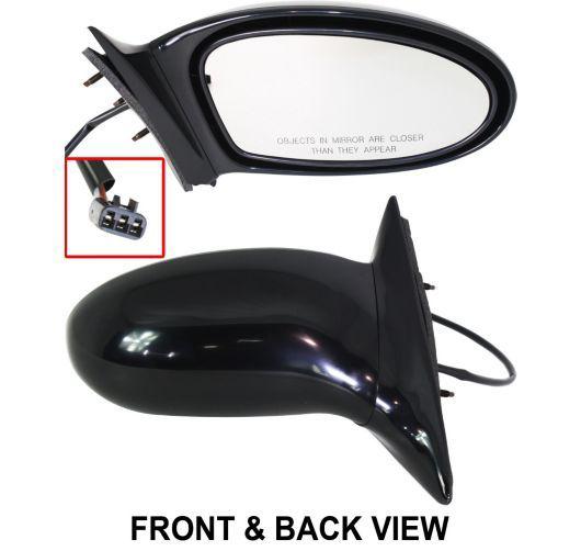 99-04 oldsmobile olds alero power mirror black right hand rh passenger side