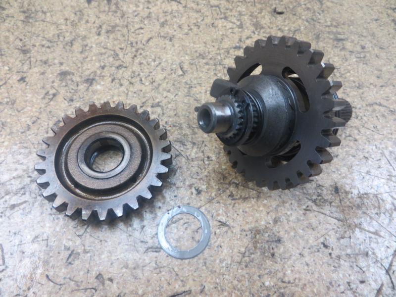 2006 06 kx250f kx 250f kxf250 kxf 250 kicker idler shaft gear gears spring