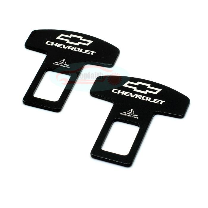 2 car safety seat belt buckle alarm clasp stopper canceller eliminator for chevy