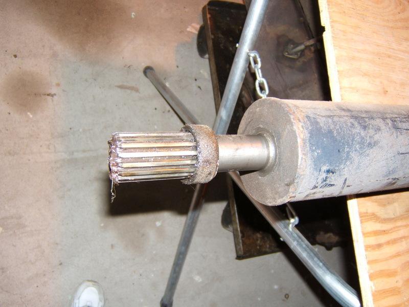 1951 ford truck drive shaft - no slip yoke