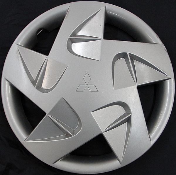 '97 98 99 mitsubishi eclipse 14" 5 slot 57558 hubcap wheel cover part # mr761489