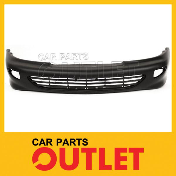 95 96 97 98 99 cavalier front bumper cover 2/4d wo z24 primed black facial rs/ls