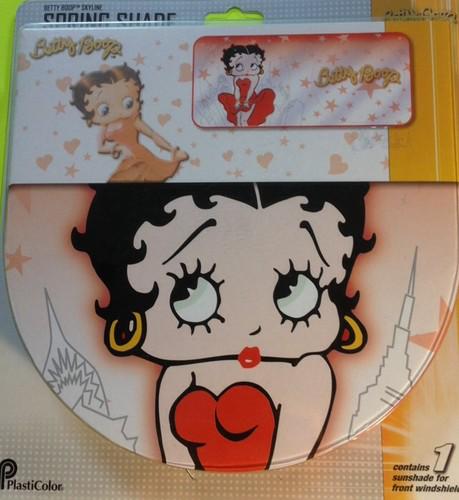 Fs nwt betty boop sun visor shade skyline sunshade window windshield car truck