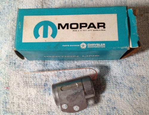 Nos mopar condenser part number 2098058 new in original box electrical parts