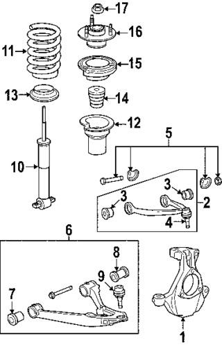 Gmc 20765196 genuine oem factory original strut