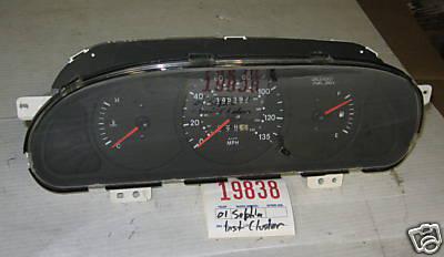 Kia 01 sephia instrument cluster/gauges 145k 2001 gauges speedometer