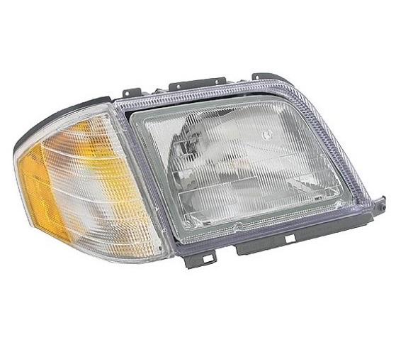 Mercedes r129 sl500 sl600 bosch passenger right headlight assembly 1298206861