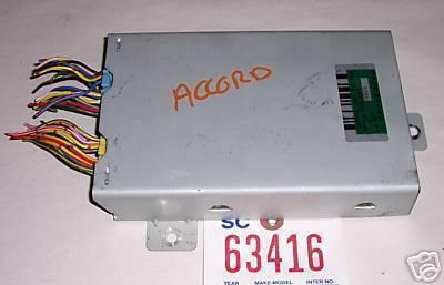 Honda 86 87 accord carburetor control module manual 1986 1987