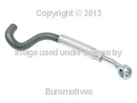 Bmw e32 e34 8cyl new power steering hose box to cooling pipe