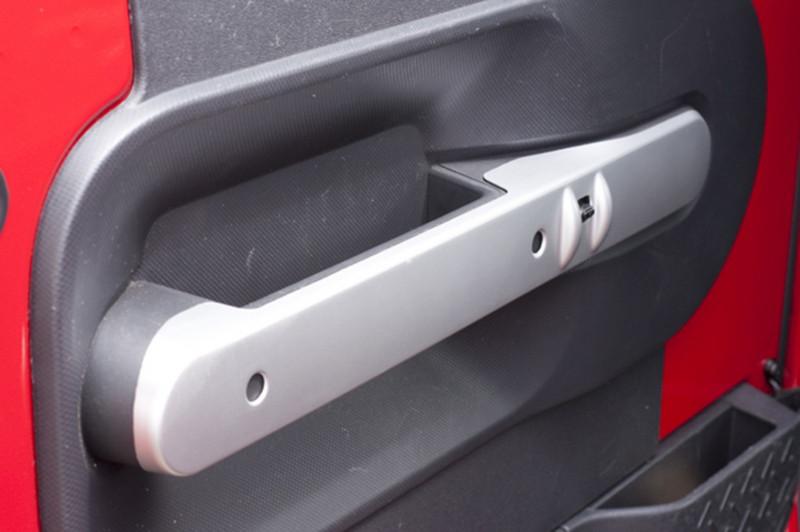 Rugged ridge 11151.16 door handle trim 07-10 wrangler