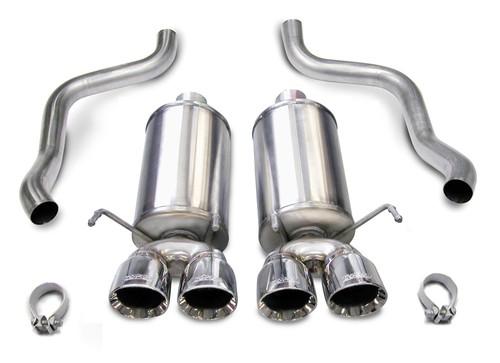 Corsa performance 14470 xtreme axle-back exhaust system 09-11 corvette