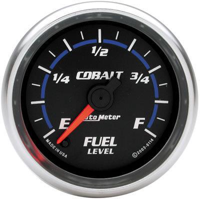 Autometer cobalt electrical fuel level gauge 2 1/16" dia 6114