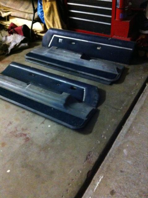 1980-87 g-body door panels complete set