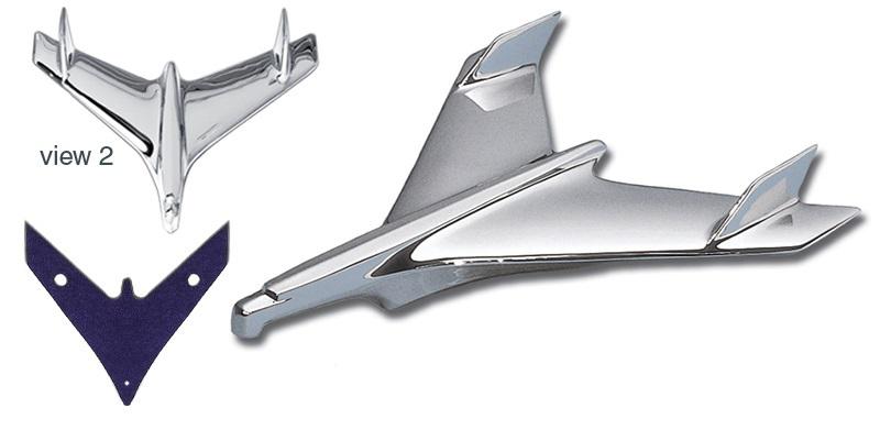 1956 chevrolet fullsize passenger car hood bird ornament bel air 150 210 new