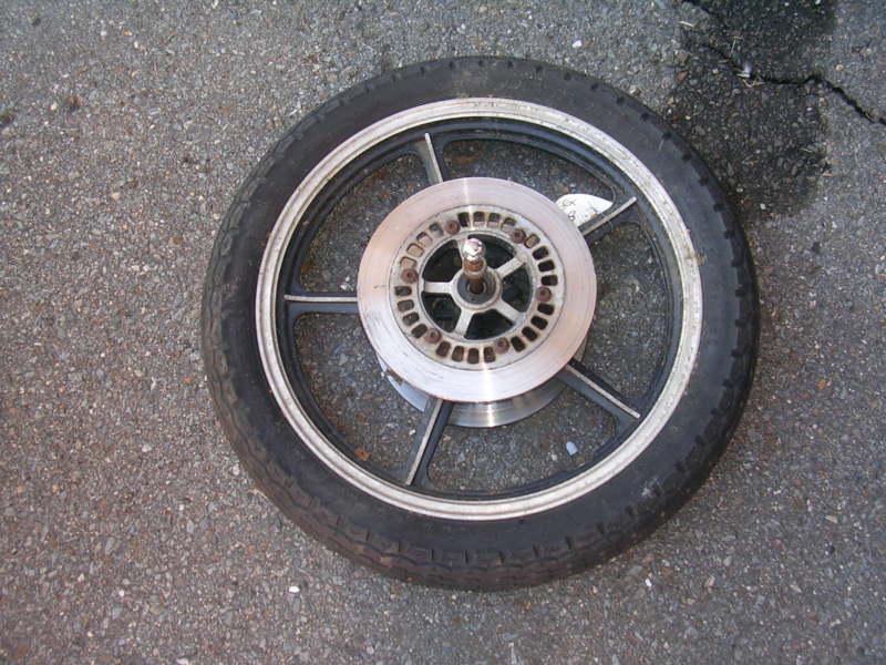 1985 yamaha xj700 x maxim x front wheel rim