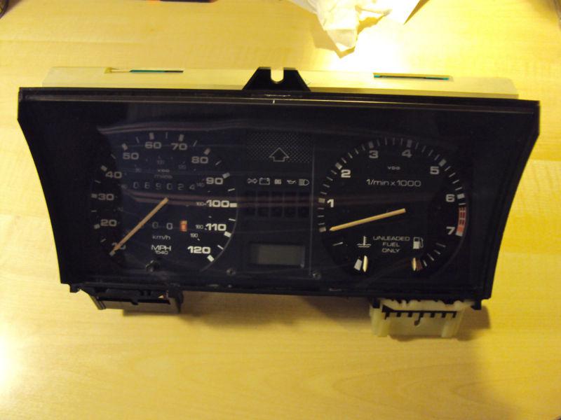 Vw jetta, golf, gti, mk1 instrument cluster