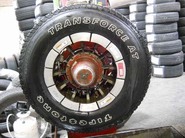 Firestone 265/70/17 tire transforce at lt265/70/r17 121r 6/32 tread