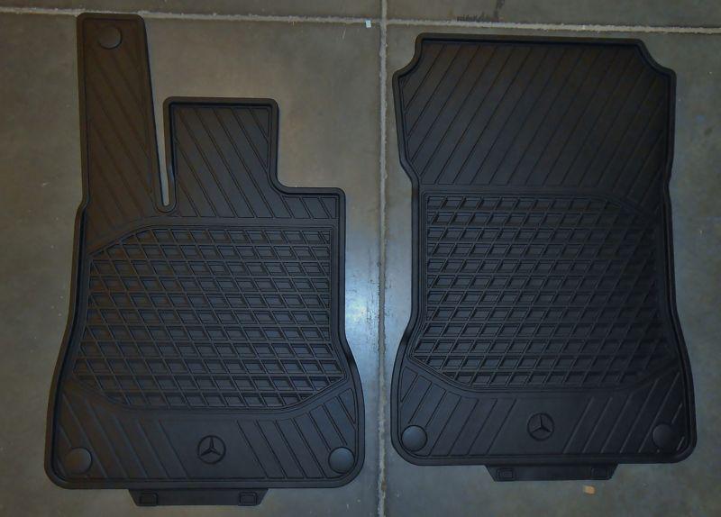 Genuine mercedes-benz 2013 sl-class all-season floor mats a23168021489g33