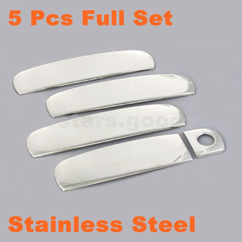 Audi 97-03 a3 s3 quattro 01-02 rs4 avant 03-04 rs6 chrome door handle cover 5pcs