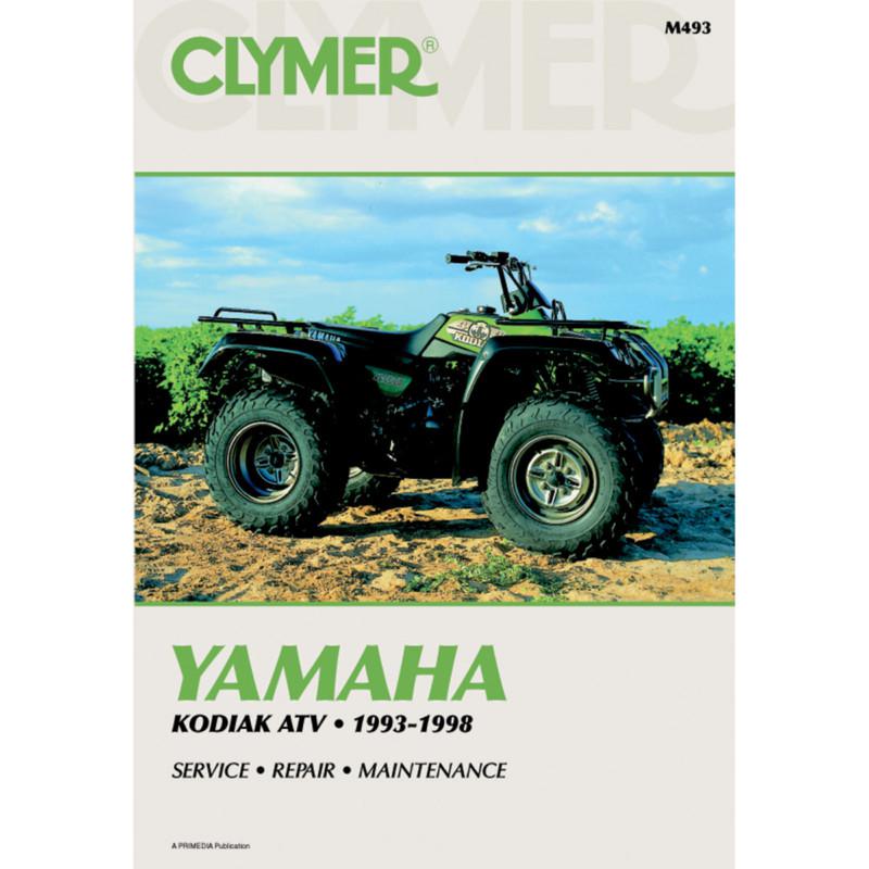 Clymer m493 repair service manual yamaha yfm400 kodiak 1993-1998