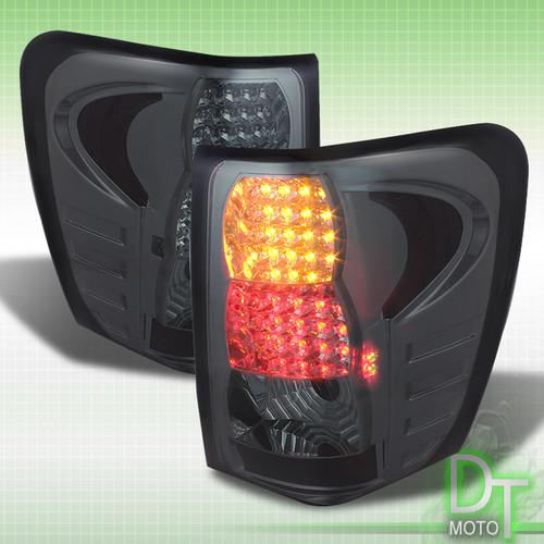 Smoke 99-04 jeep grand cherokee euro altezza led tail lights lamps left+right