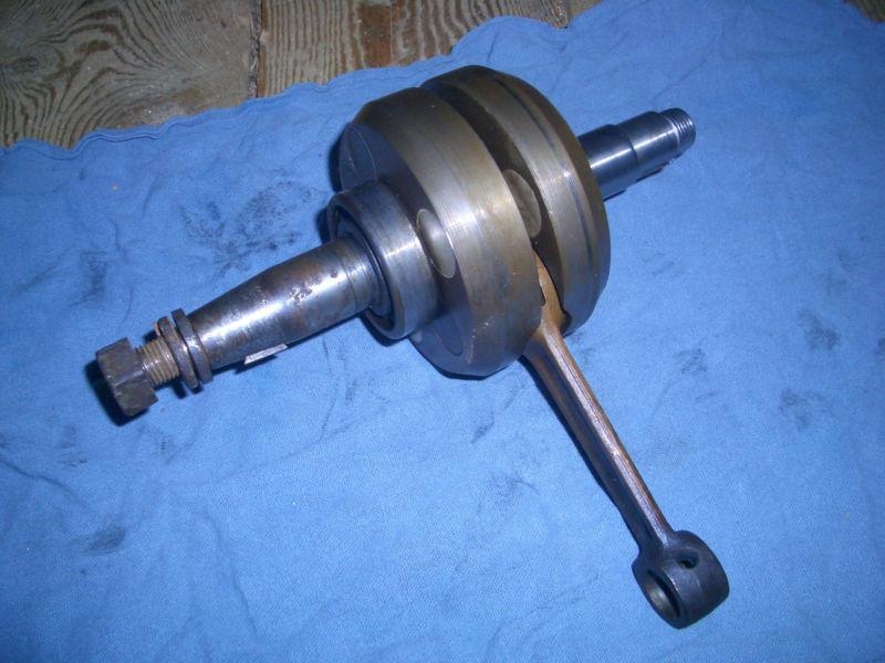 Kawasaki f7 f 7 crankshaft, crank shaft, connecting / con rod, crank web webs