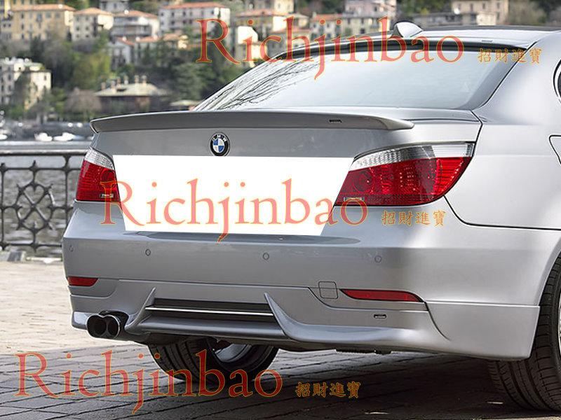 Painted code 416 a style trunk spoiler for bmw e60 sedan 2008 2010 facelifted