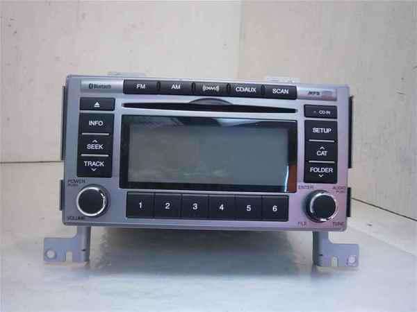 10-12 hyundai santa fe cd mp3 radio player oem lkq