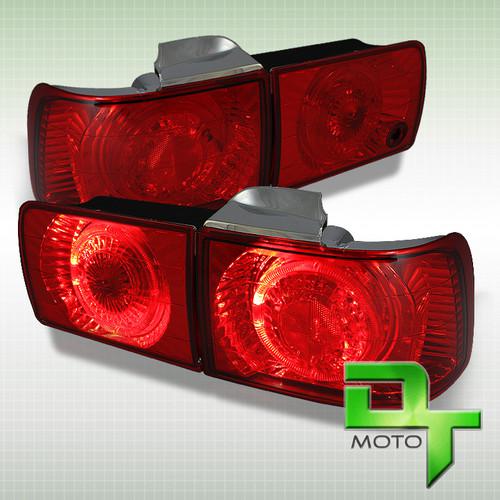 92-93 honda accord 4dr sedan halo altezza tail lights lamps left+right pair sets